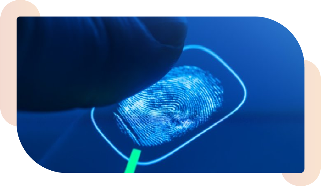Fingerprint Scan for exam security